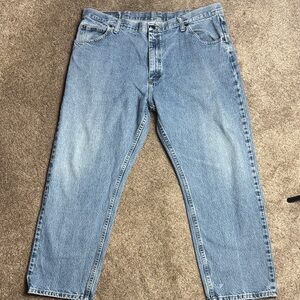 Wrangler Light Blue Straight Jeans 40x28